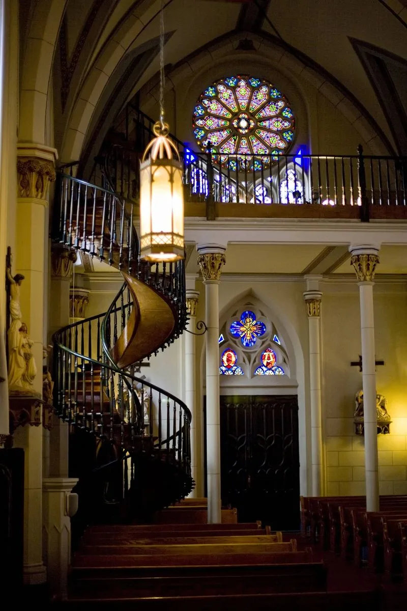 Visit Loretto Chapel with its Miraculous Staircase