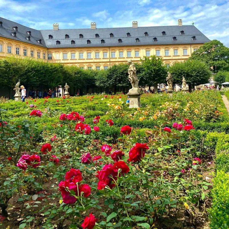 The New Residence and Rose Garden