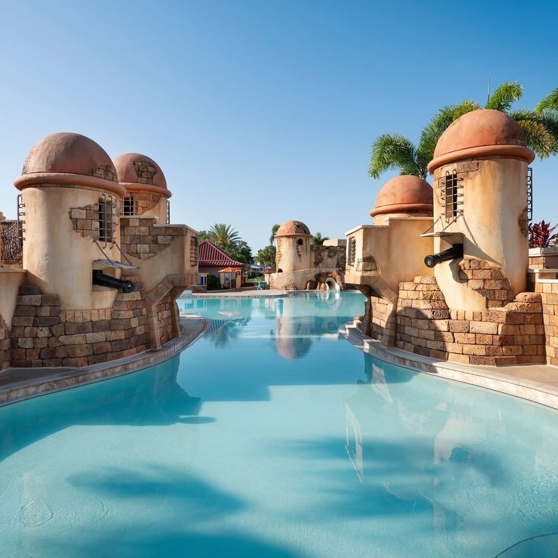 Themed Pools and Recreation Areas