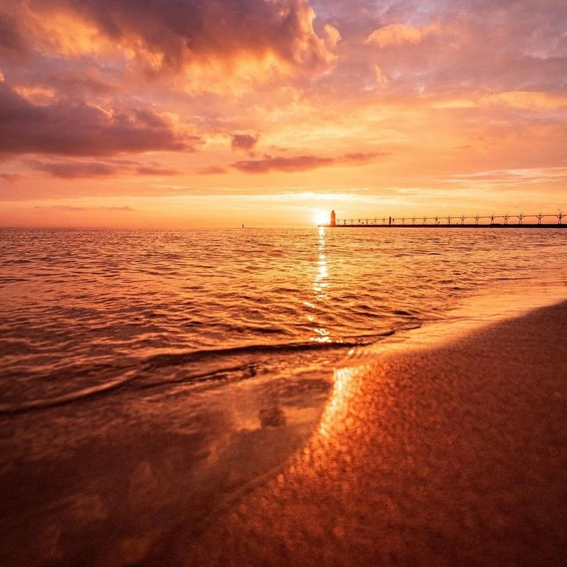 South Haven, Michigan (Lake Michigan)