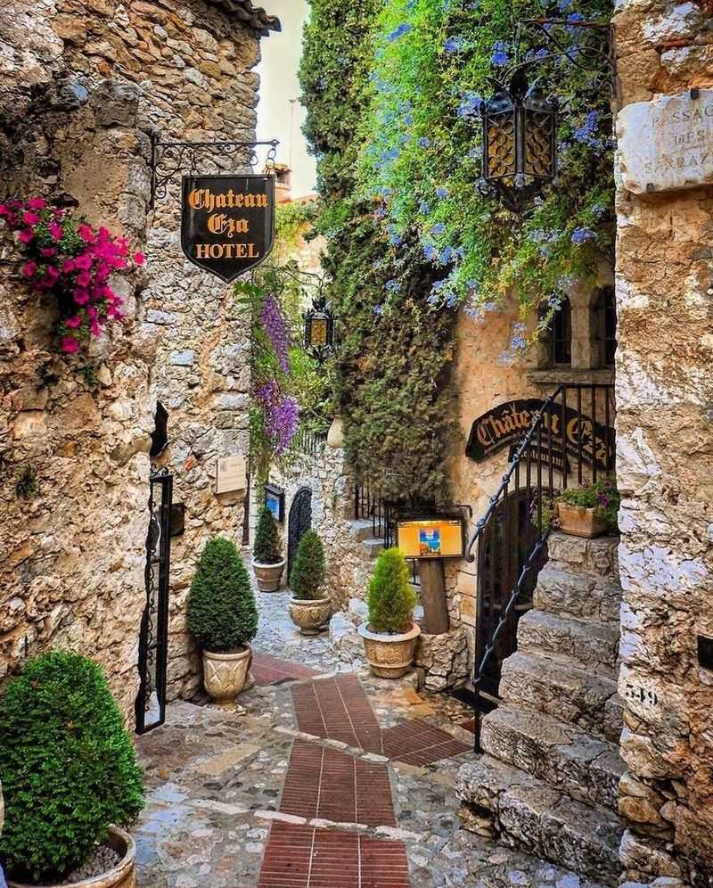 Eze, France – Vertical Gardens Above the Riviera