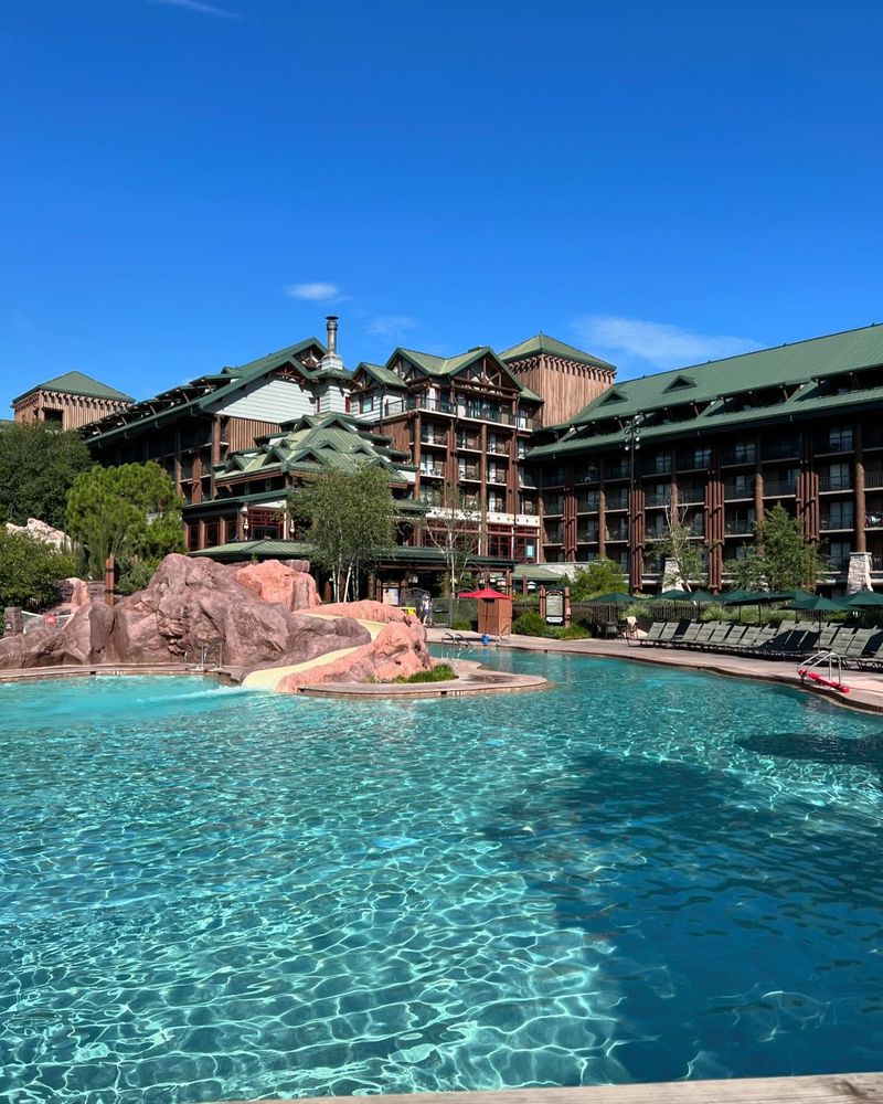 Copper Creek Springs Pool at Disney’s Wilderness Lodge