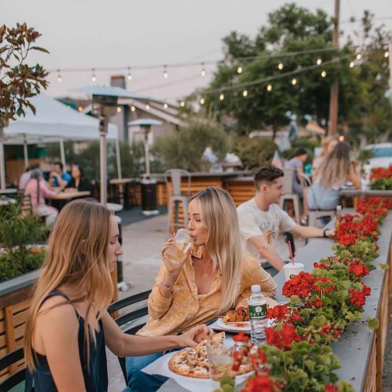 San Luis Obispo — Mediterranean Herbs in a Downtown Garden