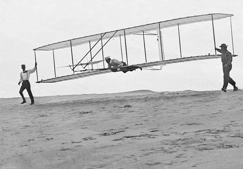 Wright Brothers' First Flight