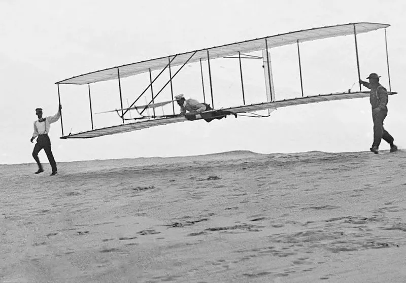 Wright Brothers' First Flight