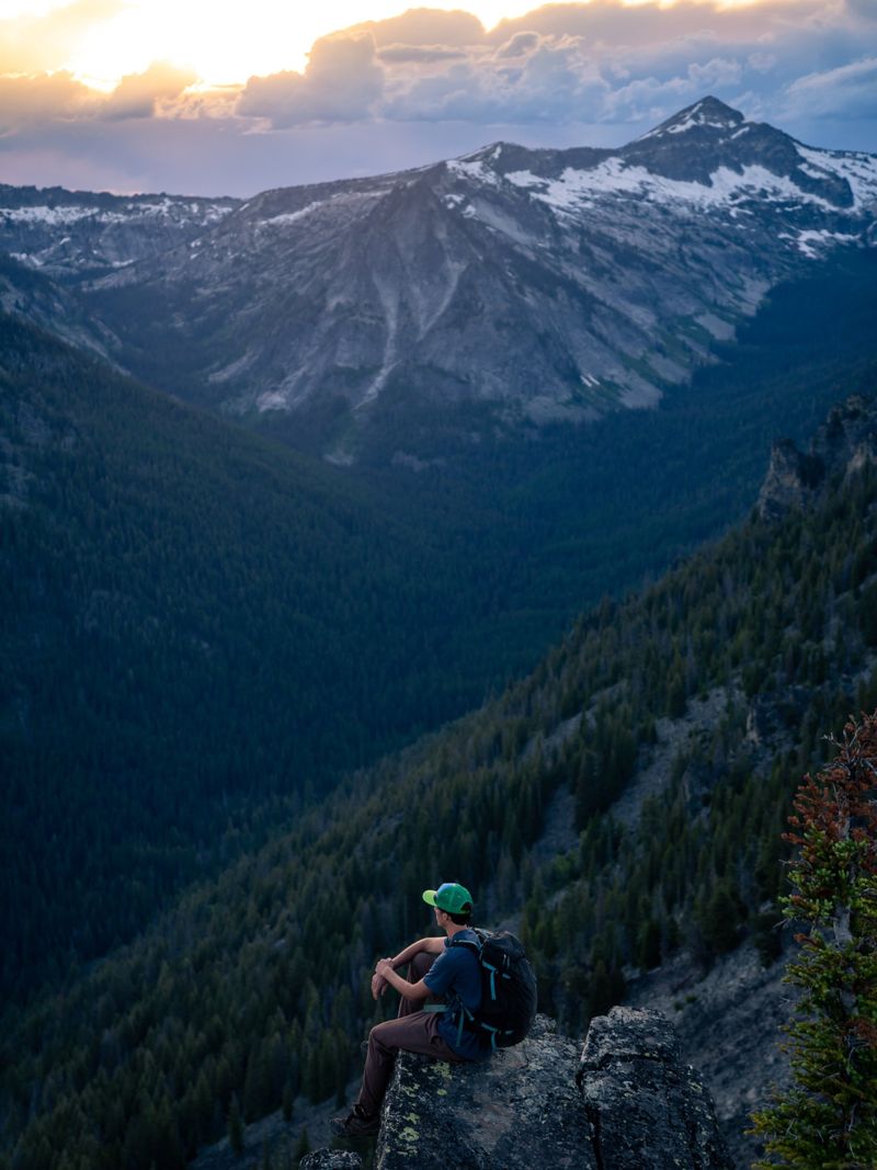 The stunning Bitterroot Mountains