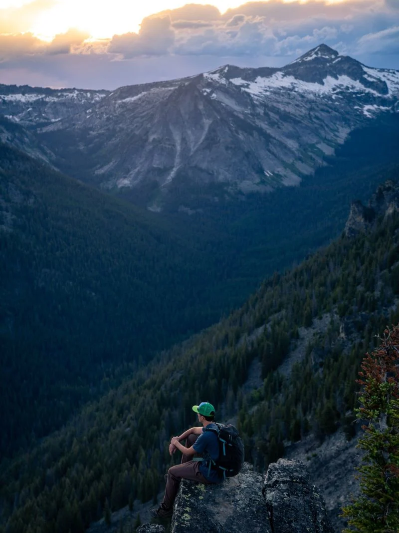 The stunning Bitterroot Mountains