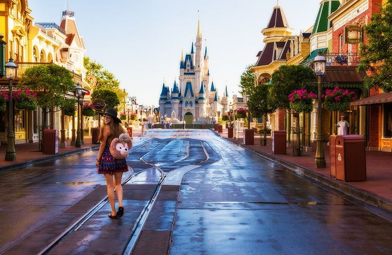 Arrive Before the Park Opens