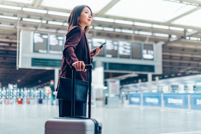 Arrive at the airport early—but not too early