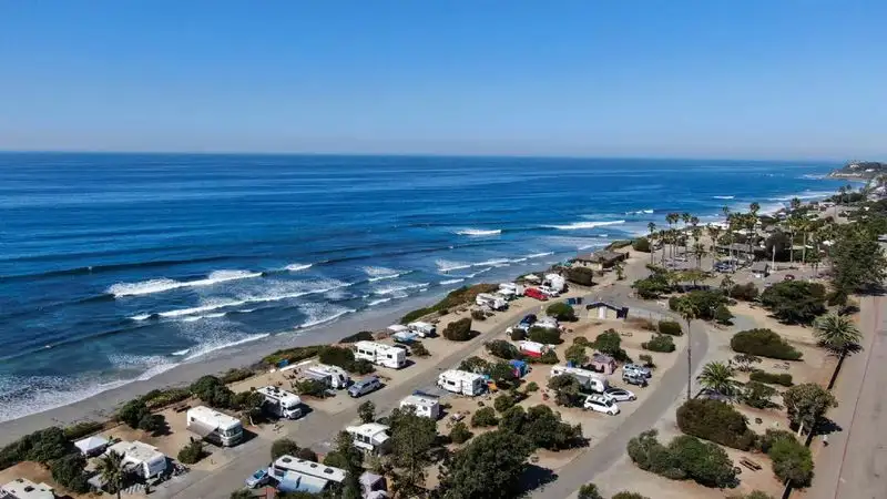 San Elijo State Beach, California