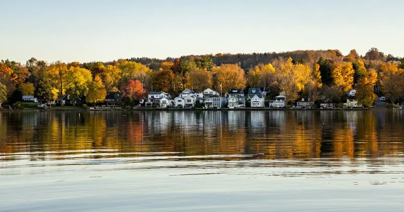 Fall Foliage in Mayville