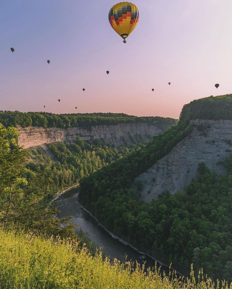 Scenic Hot Air Balloon Festivals