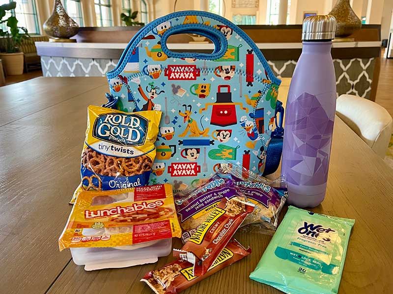 Bring Snacks and Pack Smart