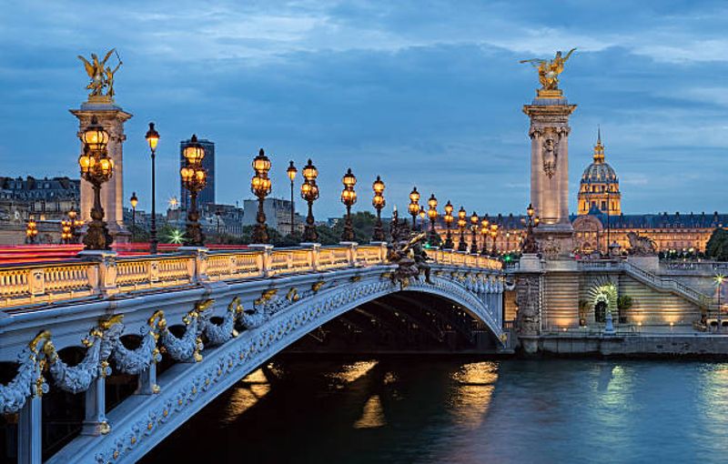 Walk Across Pont Alexandre III