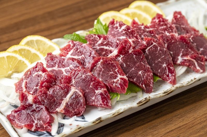Raw Horse Meat (Japan, Central Asia)