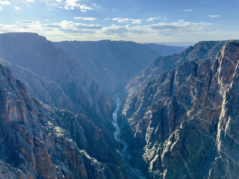 Black Canyon of the Gunnison, CO – Cliff-Edge Plants and Sun-Warmed Sage