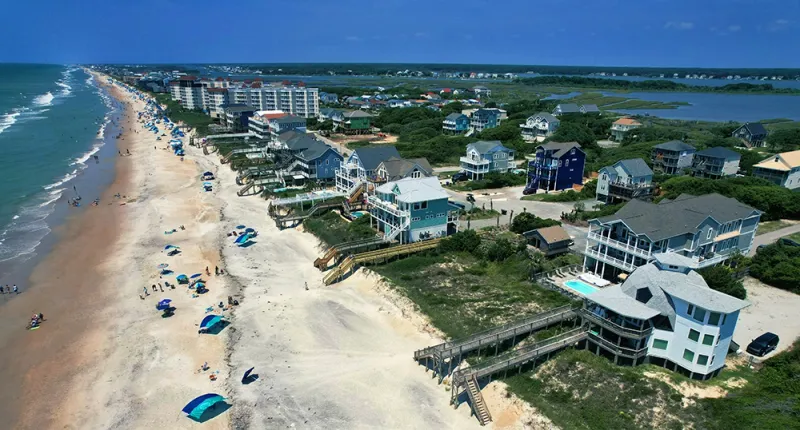 Overcrowded Beach Resorts