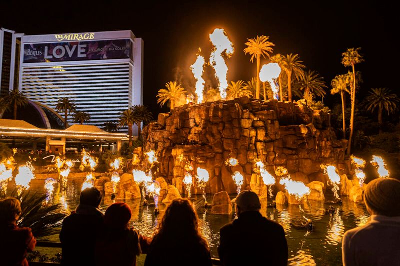 The Volcano at The Mirage