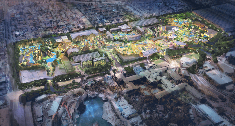 Expansion of Themed Lands Over the Decades