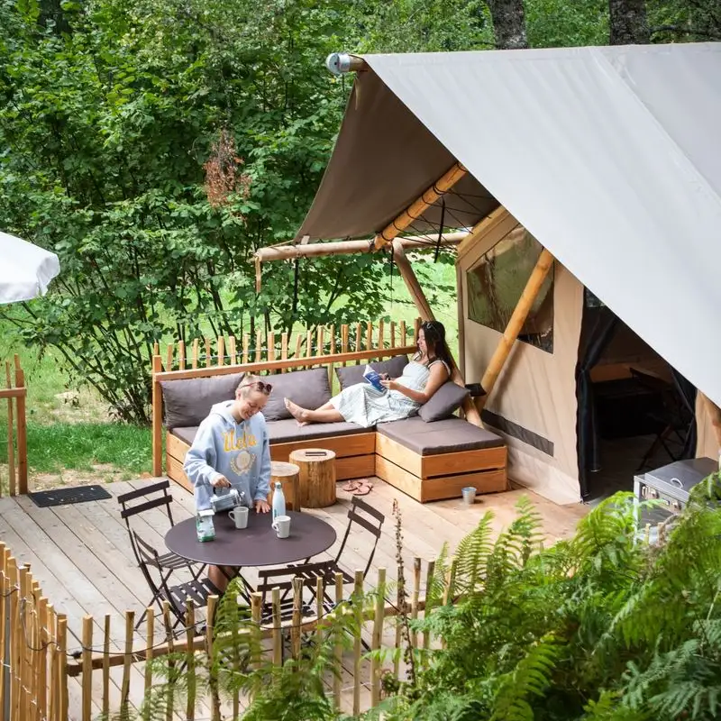 Huttopia Adirondacks— Lake Luzerne