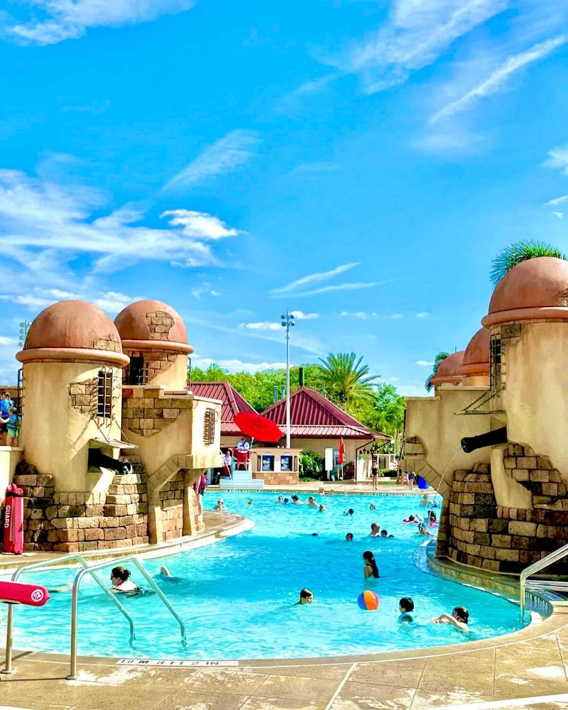 Fuentes del Morro Pool at Disney’s Caribbean Beach Resort