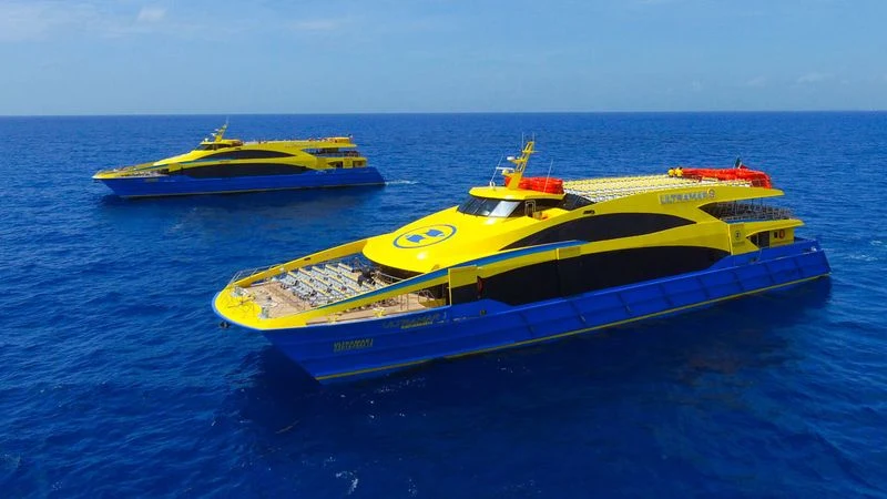 Ferry to Cozumel