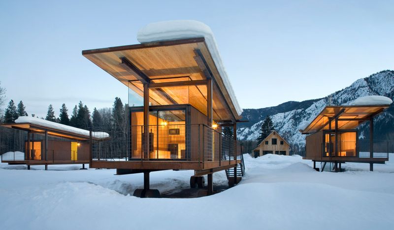 Rolling Huts – Methow Valley (near Winthrop)
