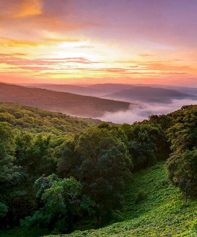 The Ozark Mountains, Arkansas