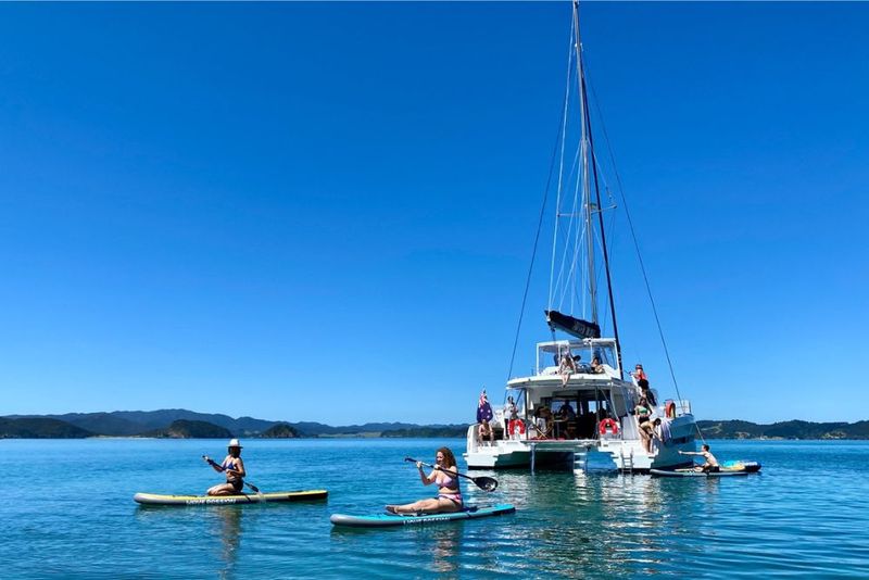 Sailing in the Bay of Islands