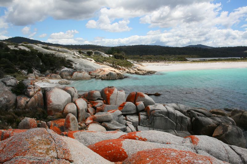 The Bay of Fires, Tasmania
