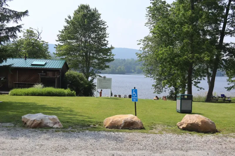 Relax at the Stockbridge Town Beach