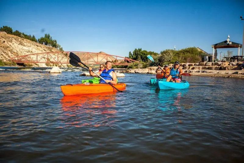 Go tubing or kayaking on the Green River