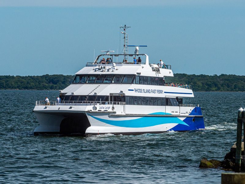 Taking a ferry to Martha’s Vineyard