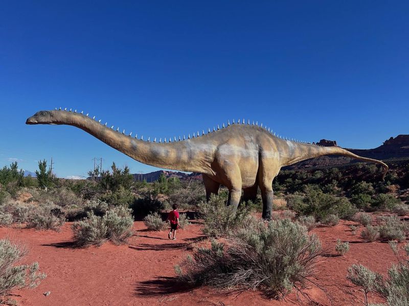 Visit the Moab Giants Dinosaur Park