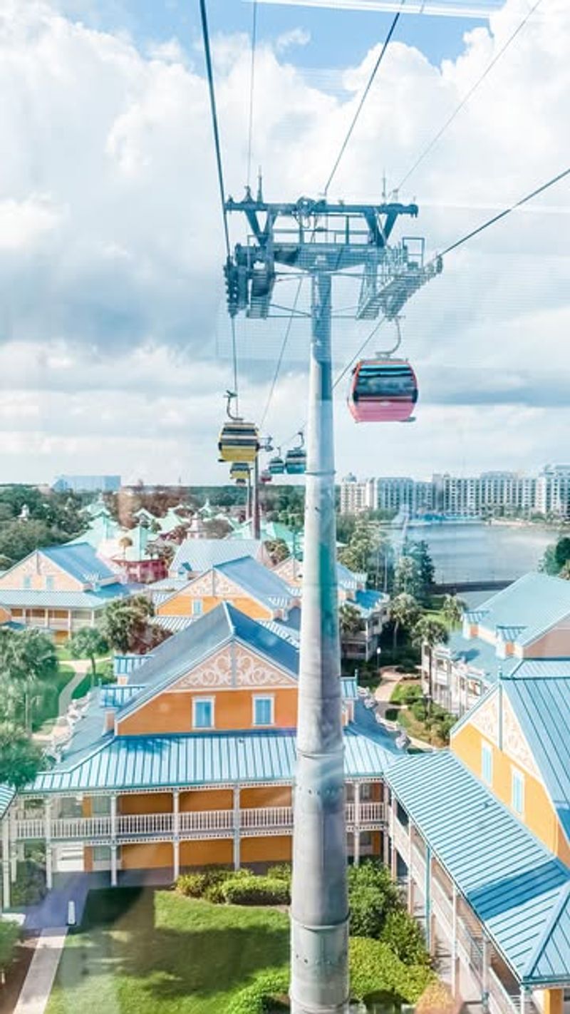 Ride the Disney Skyliner