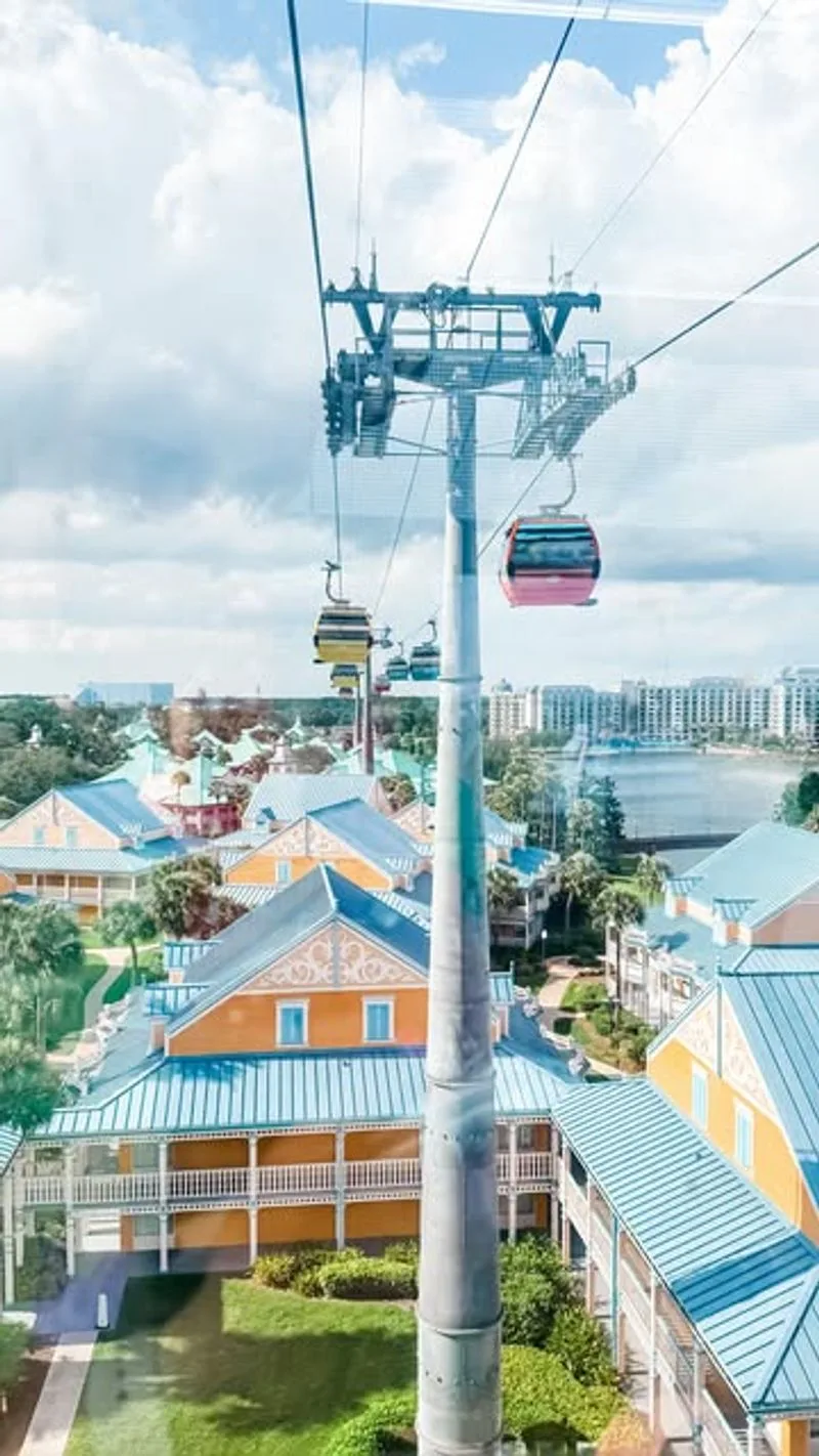 Ride the Disney Skyliner