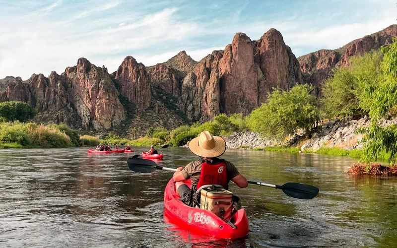Kayaking on the Salt River
