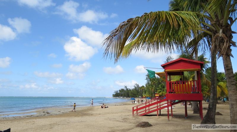 Beach Day at Luquillo Beach