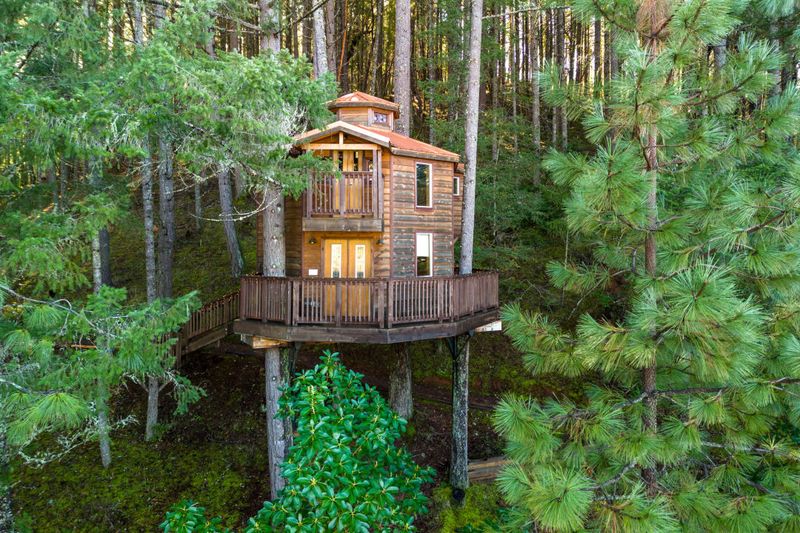 Treehouse Cabin in Oregon – Like a Real-Life Fairy Tale