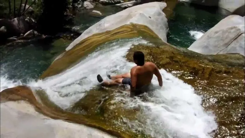 Kern River Slides, Sequoia National Park, California