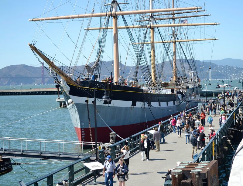 The Historic Ships at Hyde Street Pier