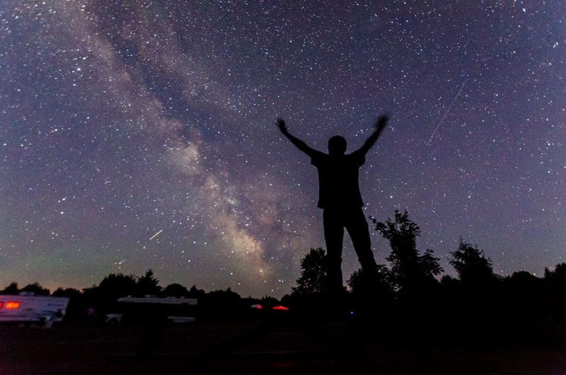 Camping and Star-Watching Under Wide-Open Skies