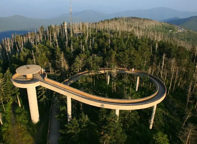 Clingmans Dome Observation Tower