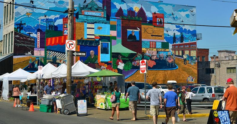 Walk the historic Strip District