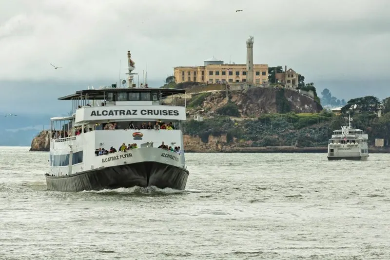 Alcatraz Cruises Depart from Here