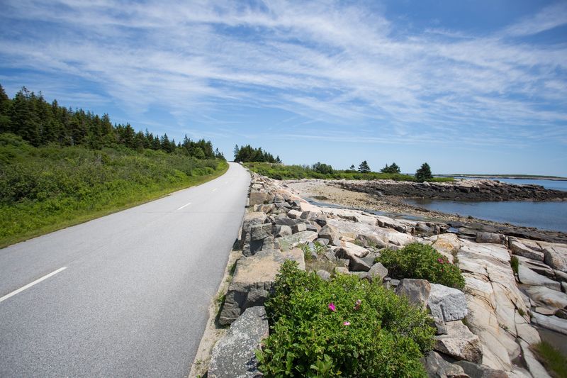 Route 1 in Maine
