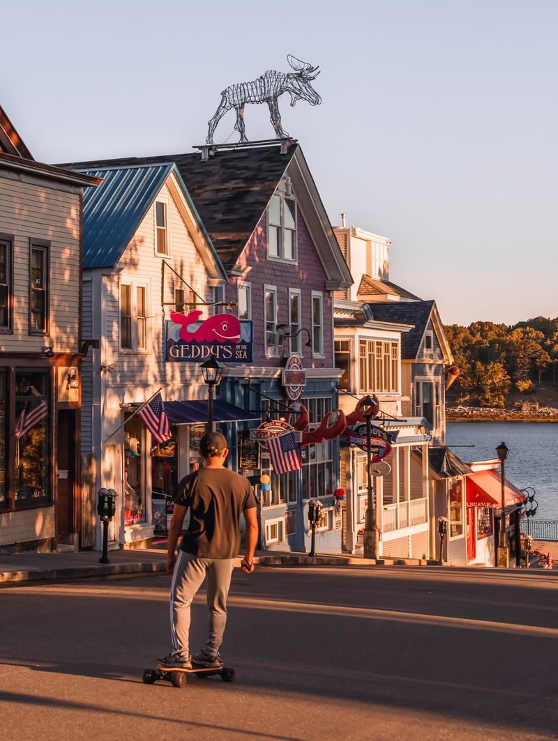 Bar Harbor, Maine (in August)