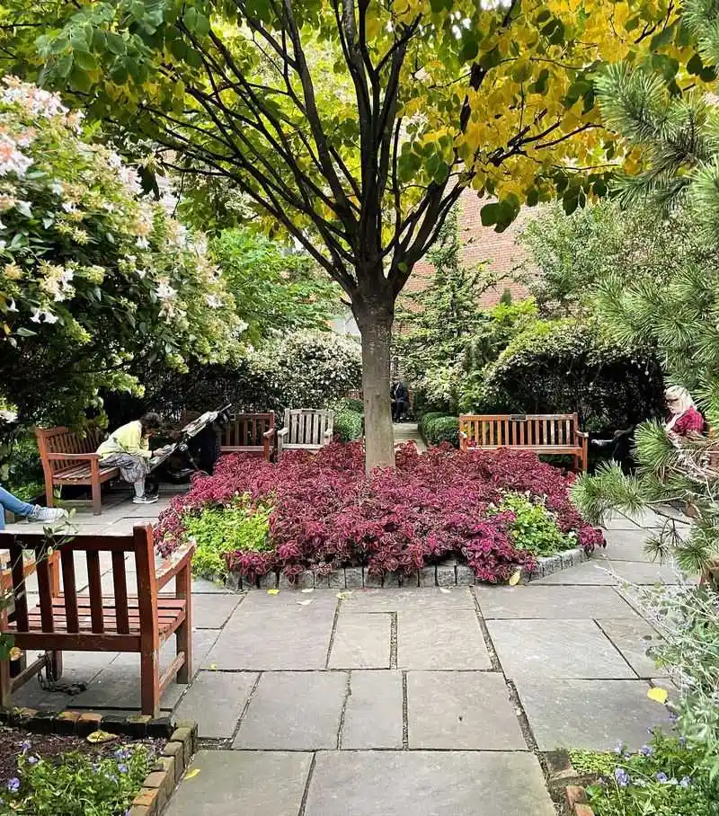 St. Luke in the Fields Garden, West Village