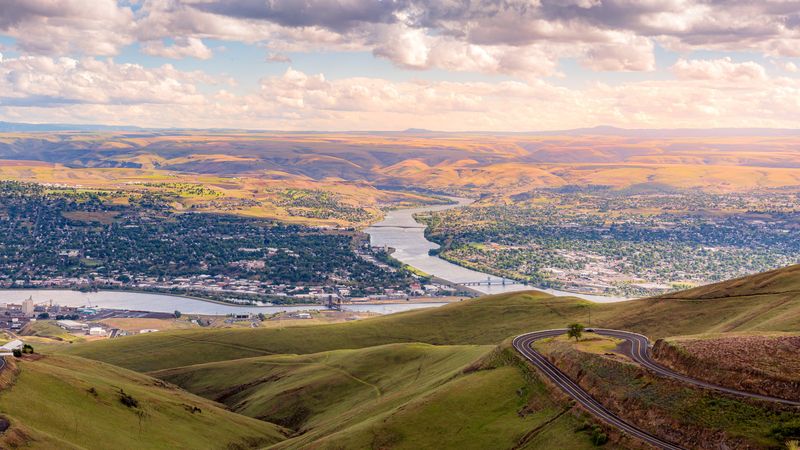 Confluence of the Snake and Clearwater Rivers