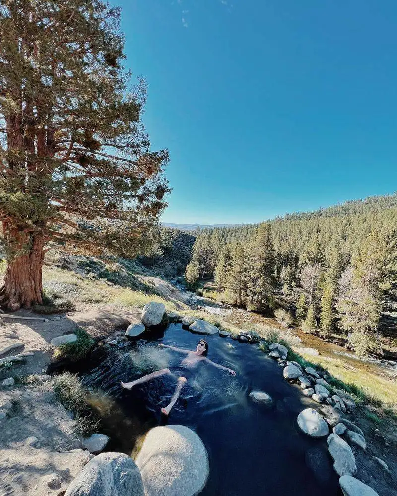 Buckeye Hot Springs (near Bridgeport, CA)